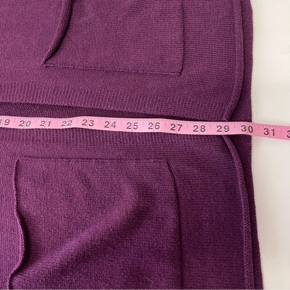 Eileen Fisher Cardigan Sweater Womens Size Small Purple Long Pockets - Picture 7 of 7